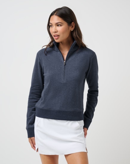 CLOUD FLEECE HALF ZIP Image Thumbnail 1