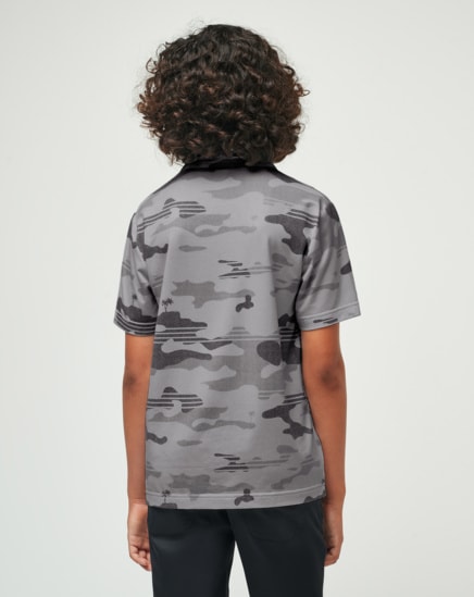 HEATER CAMO YOUTH POLO Image Thumbnail 3