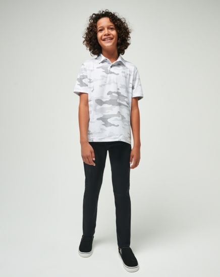 HEATER CAMO YOUTH POLO Image Thumbnail 4