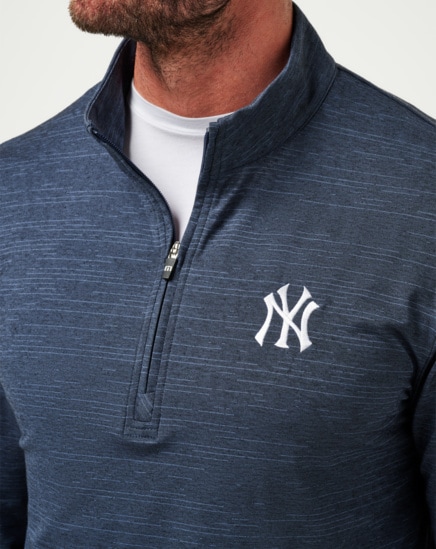 NEW YORK YANKEES THE HEATER QUARTER ZIP Image Thumbnail 4