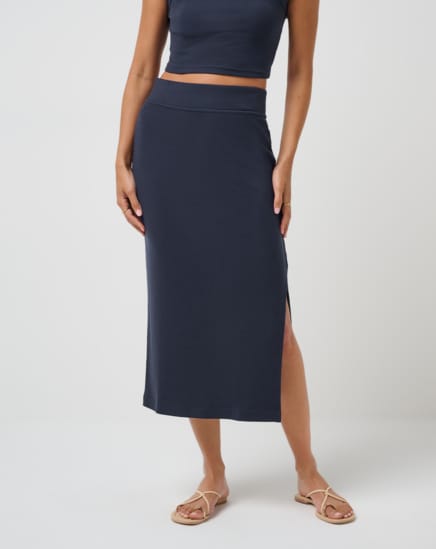 CLOUD RIB SKIRT Image Thumbnail 0