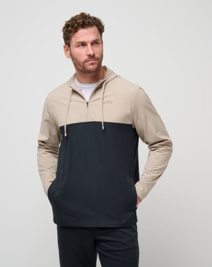 ROCKY SHORE QUARTER ZIP HOODIE Image Thumbnail 0