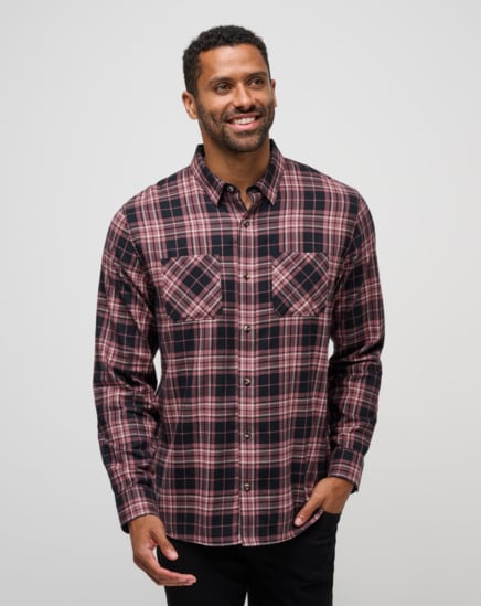 CLOUD FLANNEL PLAID BUTTON-UP Image Thumbnail 1