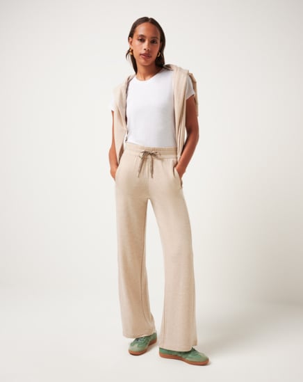 CLOUD TERRY WIDE LEG PANT Image Thumbnail 5